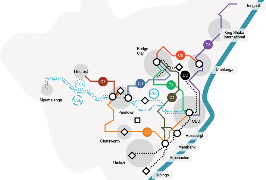 GO!Durban Planned Network